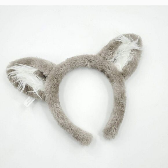 Great Wolf Lodge Wolf Headband Ears furry Halloween outfit accessory costume tan - Picture 1 of 13
